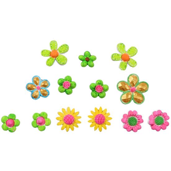 Cute Flower Mold Fondant Silicone Cake Decor Soap Chocolate Clay DIY Mould