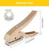 Einzellochstanzer, Locher mit 15 mm/8 mm Durchmesser, verstellbare Lochkanten-Banding-Stanzzange für Papier, Fotokarten, Stanzwerkzeug