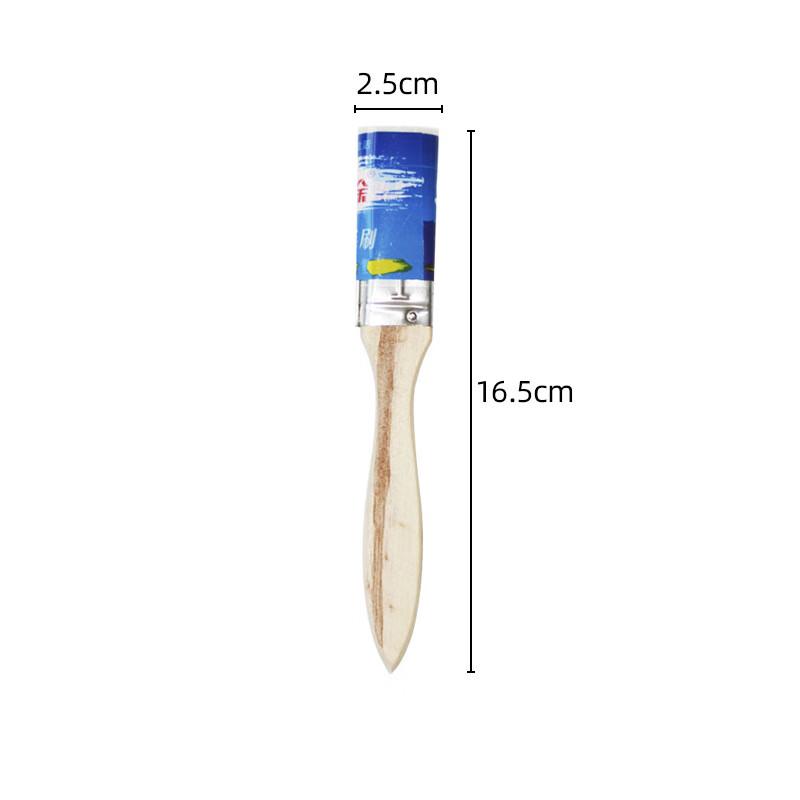 ZISIZ 4-inch Wool BBQ & Pastry Brush Set