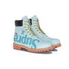 Timberland X Supreme Stivali Impermeabili da 6 Pollici 'Blu Con Logo' A2MTD