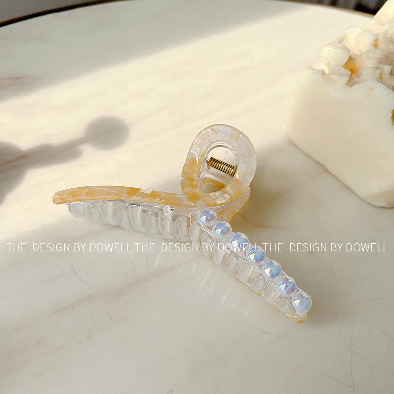 

Style Stunning Vintage Hair Claw For Women In Assorted Colors Perfect For Updos Elegant Orange