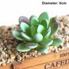 1Pc Small Artificial Succulents Fake Lotus Lithops Flower PVC Succulent Plants Wedding Party Home Floral Decoration