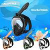 Professionele snorkelduikmasker Onderwaterduiken Volledig gezichtsmasker Snorkelmasker Anticondensbril voor kinderen Zwemuitrusting voor volwassenen