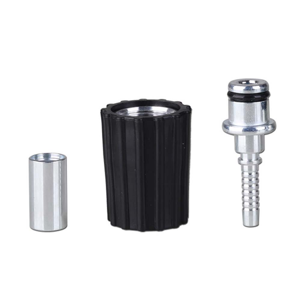 Rust-resistant Metal Pressure Washer Hose Hose Repair Kit Three-piece Set