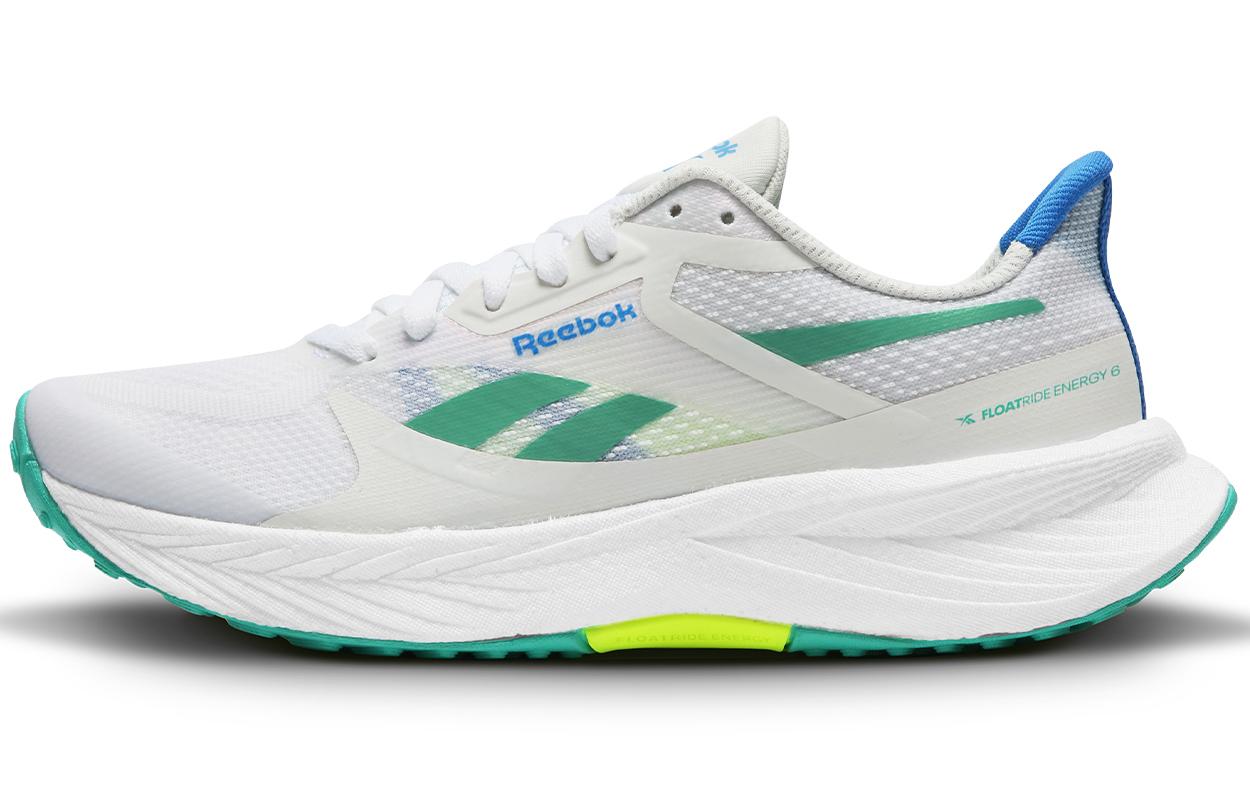 Reebok Низкие Беговые Кроссовки Женские Белые Зеленые 100204927 37