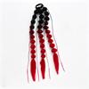 Lantern Braid Long Bubble Ponytail Wig - Fashionable Women's Street Style