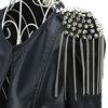 Brooch Charming Tassel Chain Punk Style Shoulder Board Mark Brooch Badges for Party