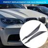 2PCS Headlight Eyebrow Cover Stickers for BMW E71 X6