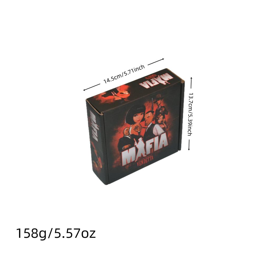 Mafia: Juego de Mesa Vendetta | Juego de Cartas para Fiestas "Reunión Familiar", Juego de Mesa, Juego de Cartas, Juego Ideal para Reuniones Familiares, Regalo.