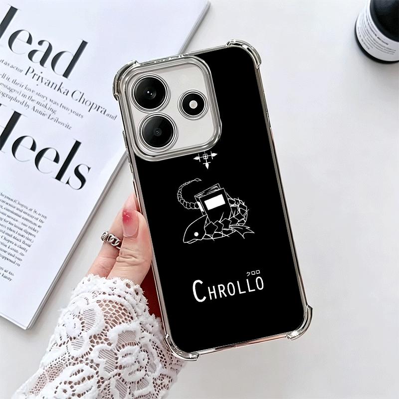 

Hunter X-Hunters Chrollo Plating Phone Case For Xiaomi Redmi Note 14 15 Pro Plus 13 12 11 11S 11T 10 9S 9 5G Anti-Fall Airabag C Redmi Note 13 5G