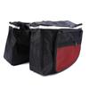 600D Waterproof Fabric Double Pannier Bag 25L Capacity Bike Saddle Bag Bicycle Bag Outdoor Riding