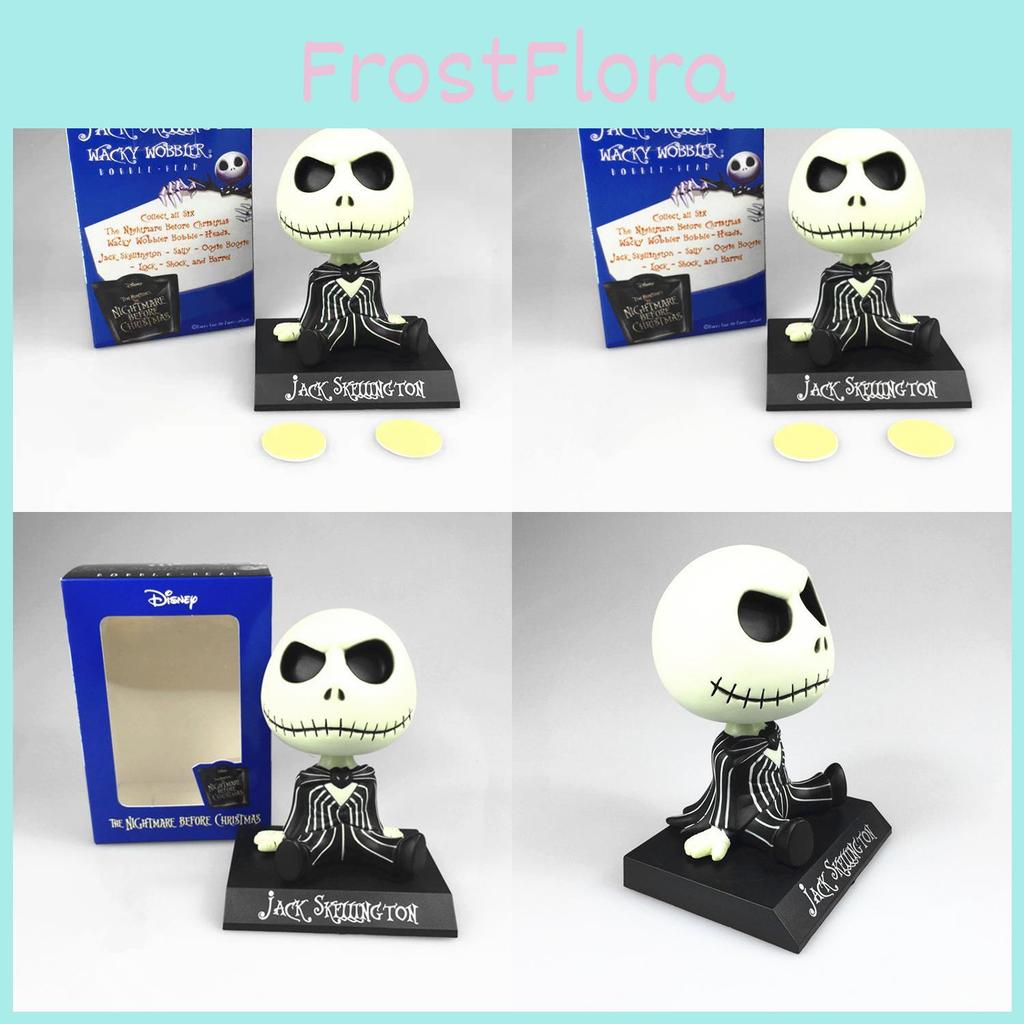 Decorative Jack Skellington Car Model Unique Holiday Dashboard 11cm Accessory