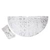 Tree Skirt Base Unique Lightweight Long Lasting Tree Mat Beautiful Snowflake Pattern Tree Carpet Tree Carpet Christmas Decor