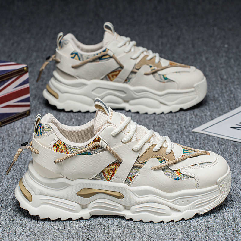 Fashion Normal Leather Parkour Man's Quality Shoes Walking Funny Sneakers Cool Sports Fat Deadlift 2025new Lofer Loofers Class Obuv