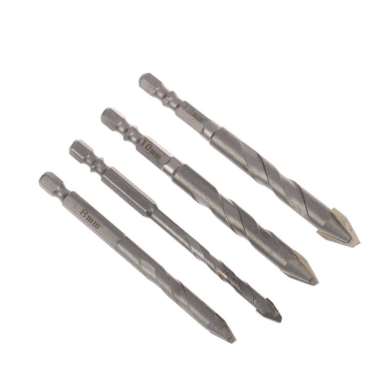 6-12Mm für Glas Beton Keramikfliesen Lochöffner, Hartmetall Hartlegierung Bohrer Set Werkzeug