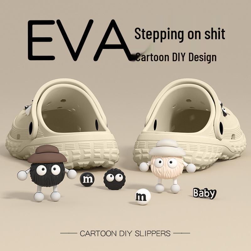 Herren- & Damen 2025 Sommer EVA Deodorant Rutschfest Zehengeschlossen Strand-Slipper