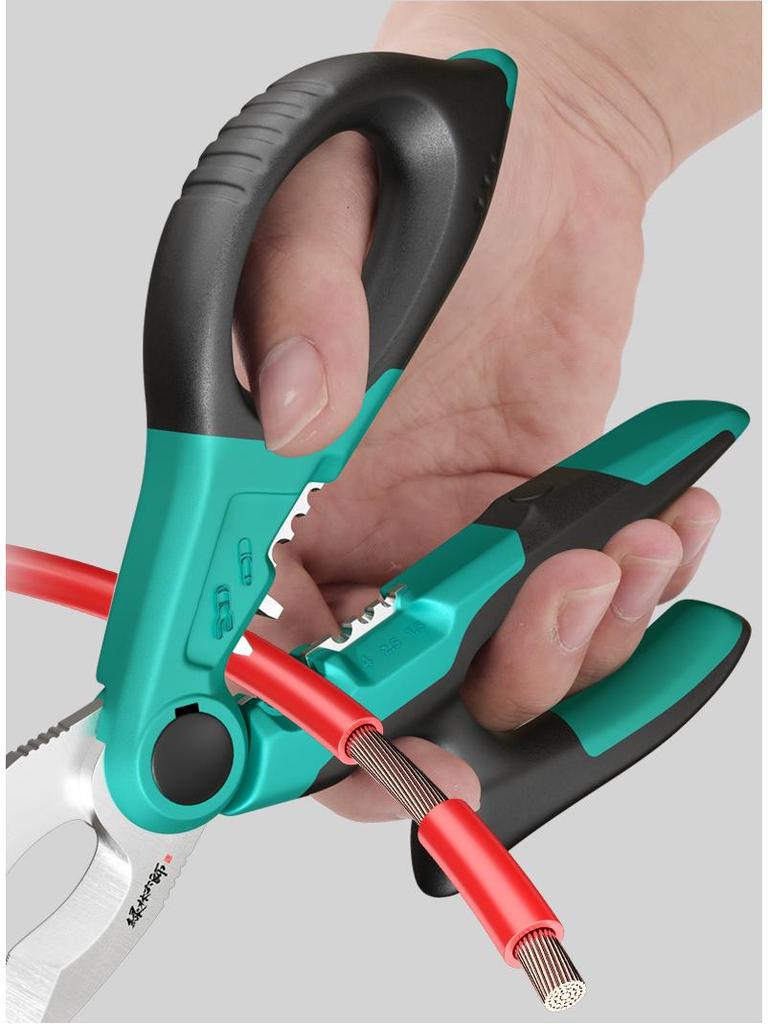 Майстерний інструмент електрика для зачистки дротів та обтискання - Інструмент для зачистки, різання та ножиці для кабелів