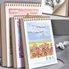 Drawing Pad Drawing Notebook 160gsm Paper Perfect For Mixed Media Sketching And Watercolor Painting Artist Grade