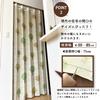 Noren Kobo Accordion My Neighbor Flip Room Camphor Tree and Width 96 X Length 98331 Curtain, Ghibli, Totoro, Curtain, Divider, Wind, Ivory, 200cm,