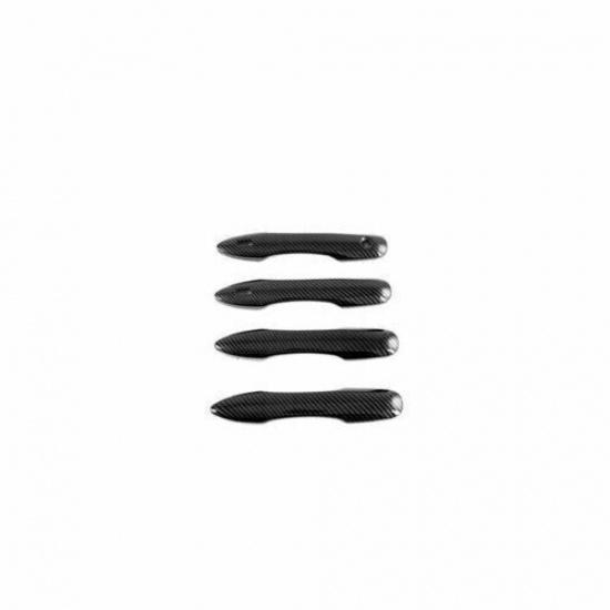 ABS Carbon Cover Trim 4PCS Door Handle For Toyota Corolla Cross -