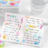 2 Pcs Color Fantasy Series Decorative PVC Laser Stickers Scrapbooking Stick Label Diary Stationery Album Rainbow Ribbon Sticker