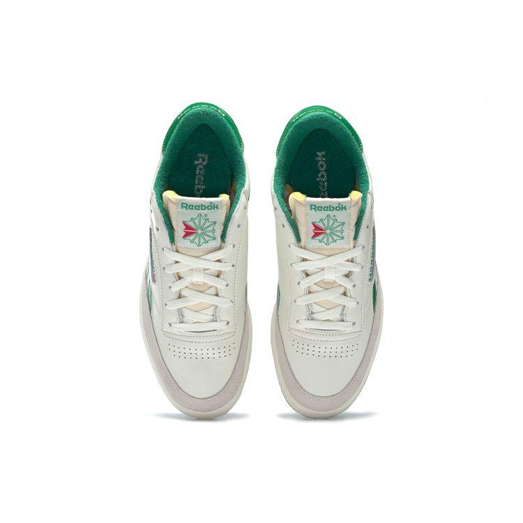 Reebok Club C Revenge Vintage Unisex Chalk Paper White Glen Green FW4862
