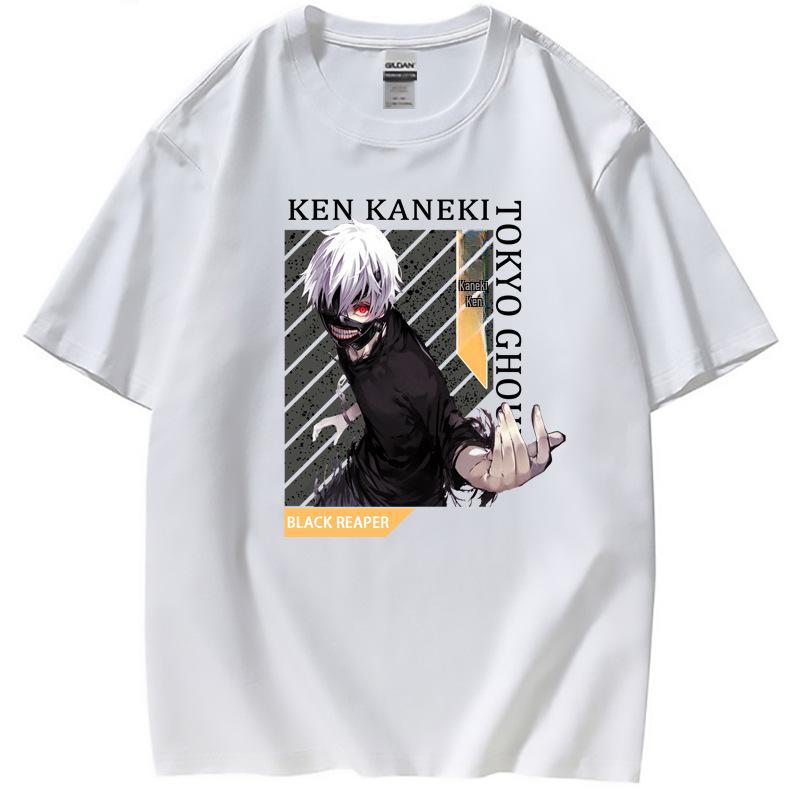 2021 Tokyo Ghoul Anime Fashion Short-Sleeve T-Shirts for Adults