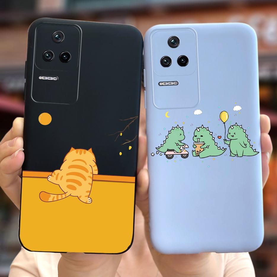 For Xiaomi Poco F4 Case Cute Fashion Cover Soft Silicone Protective Shell For Xiaomi Poco F4 GT PocoF4 Phone Cases 6.67'' Bumper