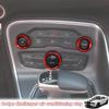 Voodonala Air Conditioner Switch CD Button Knob for Dodge Challenger 2015-2024 Charger Chrysler 300 300s 2015-, for Ram 2013-2018 (Aluminum Alloy