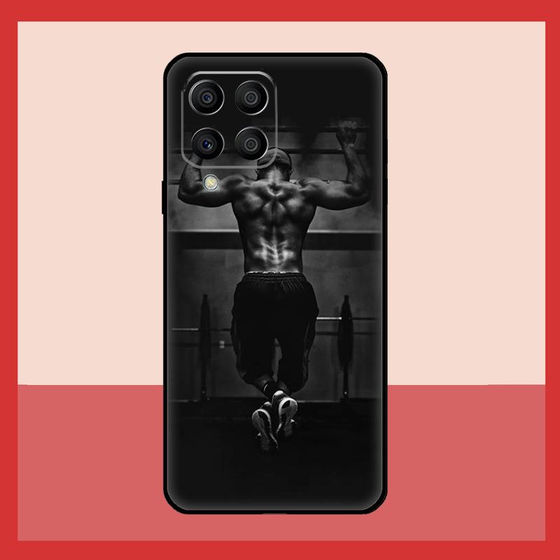 Bodybuilding Fitness Hülle für Samsung Galaxy M31 M21 M13 M33 M53 M15 M35 M55 M16 M36 M56 M12 M32 M52 M14 M34 M54