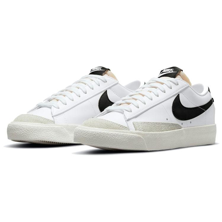 Nouvelles Nike Blazer Low 77 Blanc Noir Femme DC4769-102