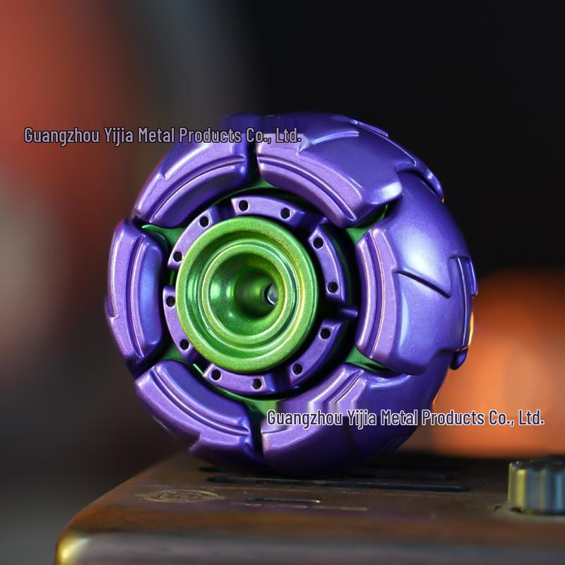 

Stone Wash 08EDC Armor Fingertip Spinner: Stainless Steel Decompression Toy