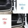 For Mercedes Benz B GLB Class W247 X247 Alloy Car Door Panel Loudspeaker Pad Speaker Cover Trim Frame Sticker