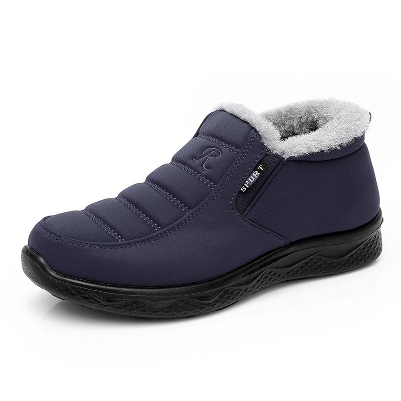 Winter new old Beijing cloth shoes piled and thickened cotton shoes, men's and women's warm casual cotton boots manufacturers support