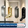 Zinc Alloy Foldable Clothes Hook for Hats, Shoes, Bags, and More - Bedroom Door Hook Furniture.