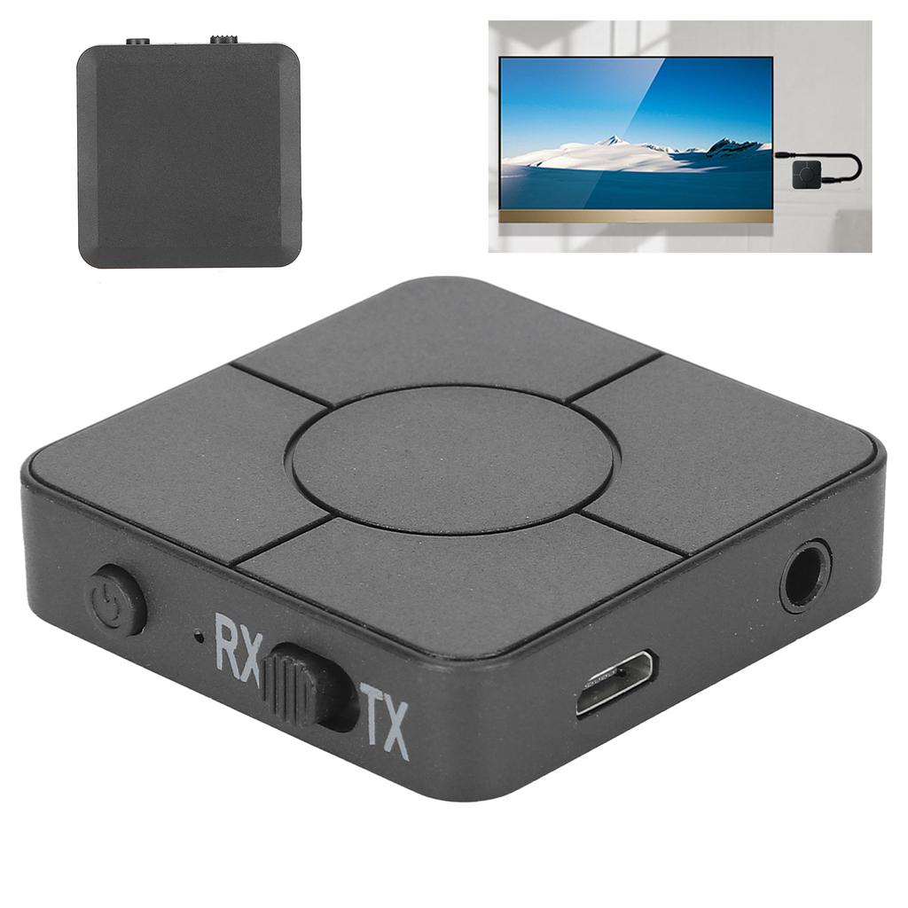 Adapter 2‑in‑1 Wireless BT 5.0 Audio Pluggable Card Combo Connector for Handsfree Player