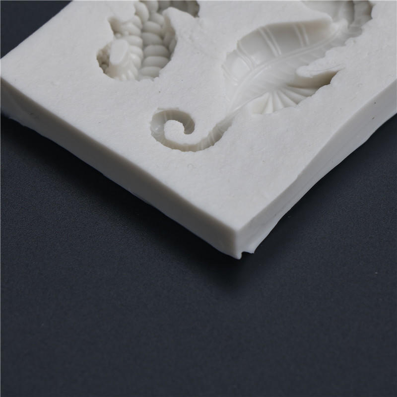 Silikonová forma na mořského koníka Sugarcraft Fondantová forma Nástroje na zdobení dortů Silikonová forma na čokoládu a gumpaste