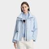 FILA Heritage Fashion Classic Retro Sports Casual Simple Versatile Comfortable Warm Loose Cotton Jacket Women jackets Pure-Blue F11W618906FLB