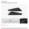 For BMW X3 G45 G48 2025 2026 Real Carbon Fiber Center Console Side Knee Leg Panel Trim Sticker Car Interior Decor Accessories OX6