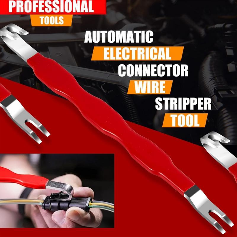 Electrical Connector Removal Tool Electrical Terminal Separator Double Ended Design Auto Repair Disconnect Puller Tool For