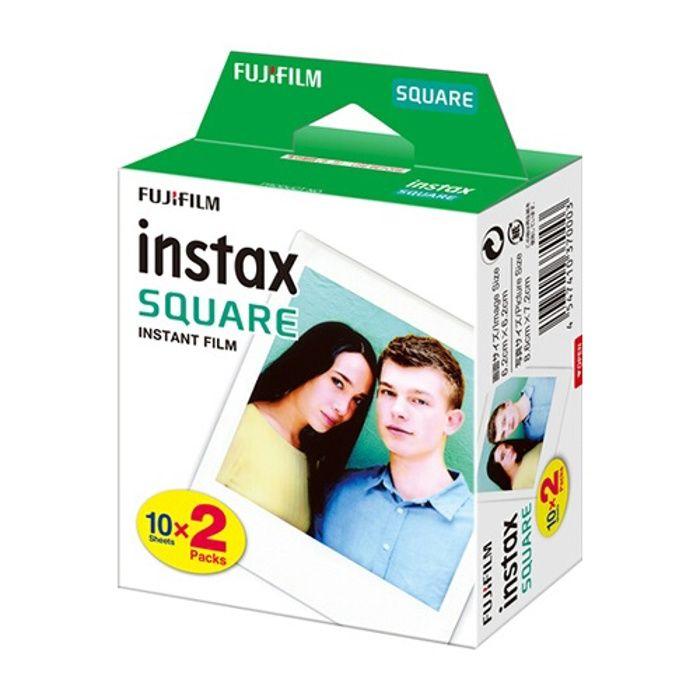 Papier photo instantané fujifilm instax square bipack