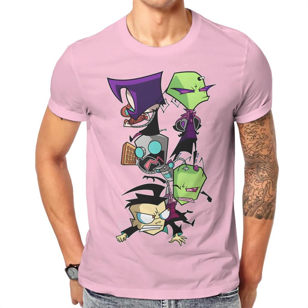 Pile On The Dib Invader Zim Unisex T Shirt Crewneck TShirt Cotton Clothes