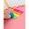 Multicolor 100 Sheets Sticky Note Pad, Self-Adhesive Index Tab Flags Page Marker Memo Pads Back To School