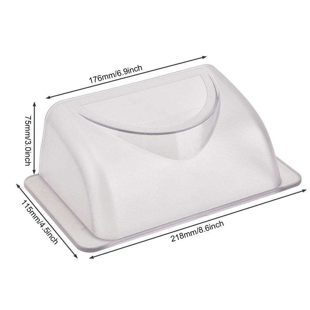 Plastic Rain Cover Waterproof Shell for Door Access Control Keypad Doorbell Rainproof