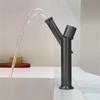 Yipan Brushed 304 Stainless Steel Mechanical Arm Basin Faucet