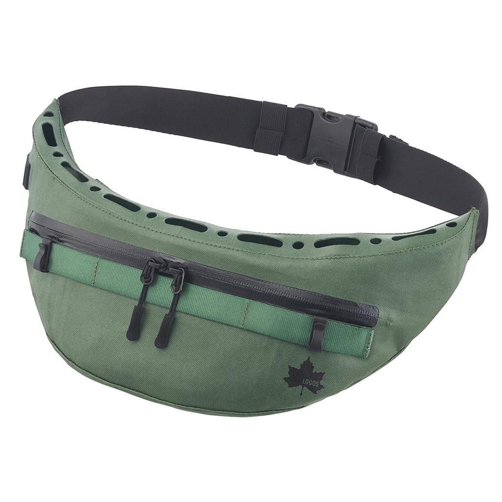 LOGOS Noden Body Air Conditioner Twin Cool Olive 81336734 (approx.) 34cm W x 20cm D x 10.5cm H