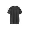 Skechers Solid Color Fitted Round Neck Sports Short Sleeve T-Shirt Men Tops Carbon-Black L220M157-0018