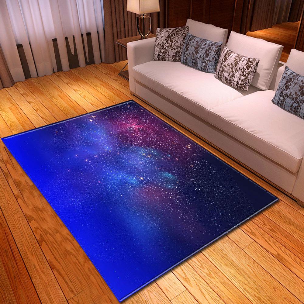 Simple Starry Sky Living Room Carpet Bedroom Dining Room Floor Mat Pattern Size