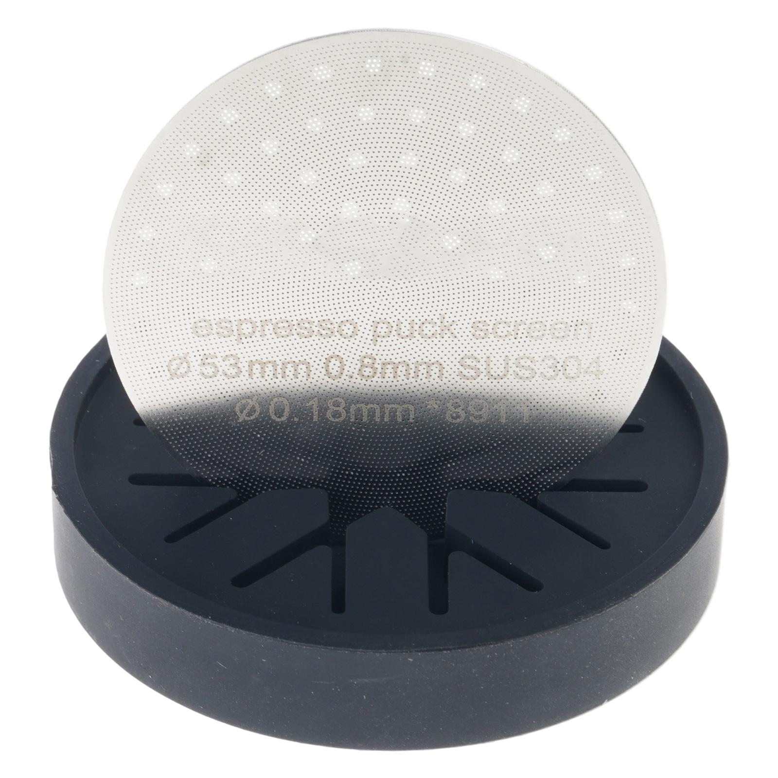 

Coffee Screen Reusable Heat Resistant Metal Espresso Filter Mesh 51mm/53.5mm/58mm Portafilter Barista Accessories 53.5mm