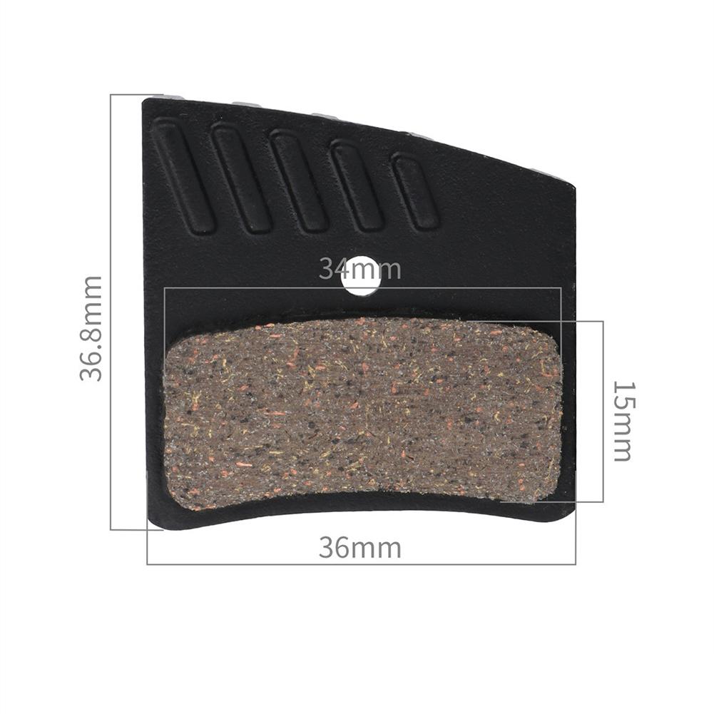 

1 Pair 4-piston Bicycle Brake Pad Compatible For Iiipro Pro / Shimano M755/m756 Hope Mono /hope Te чорний